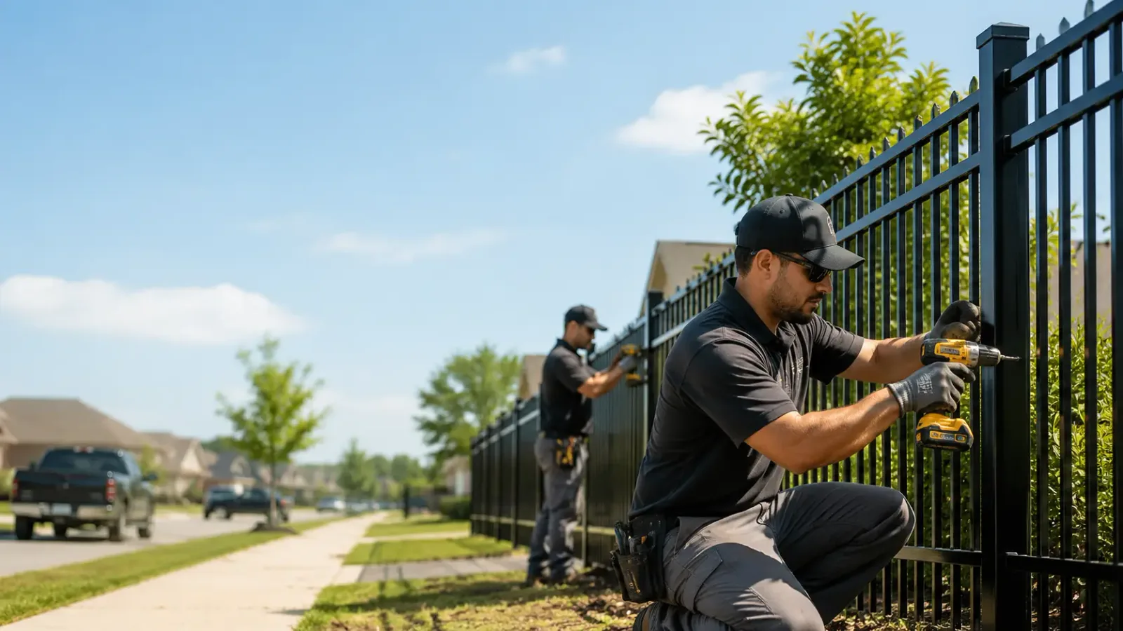 Metal Fence Installation in Dewitt, MI